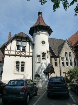 Krefeld-Bockum : Hüttenallee, Stadtwaldhaus